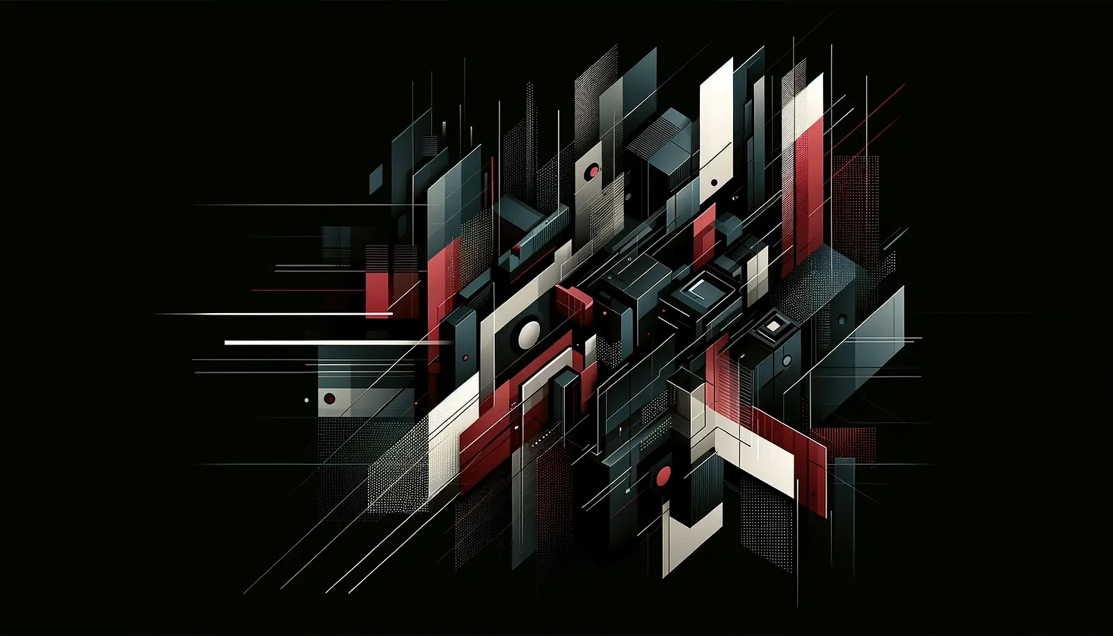 DALL·E 2024-03-13 11.33.42 - A high-resolution, wide abstract image with a dark, minimalis